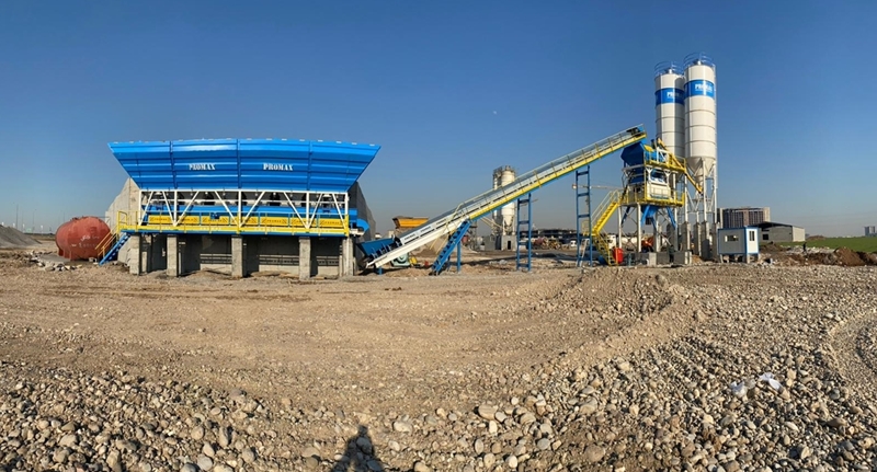 Stacionarna Betonara 130 m³/h