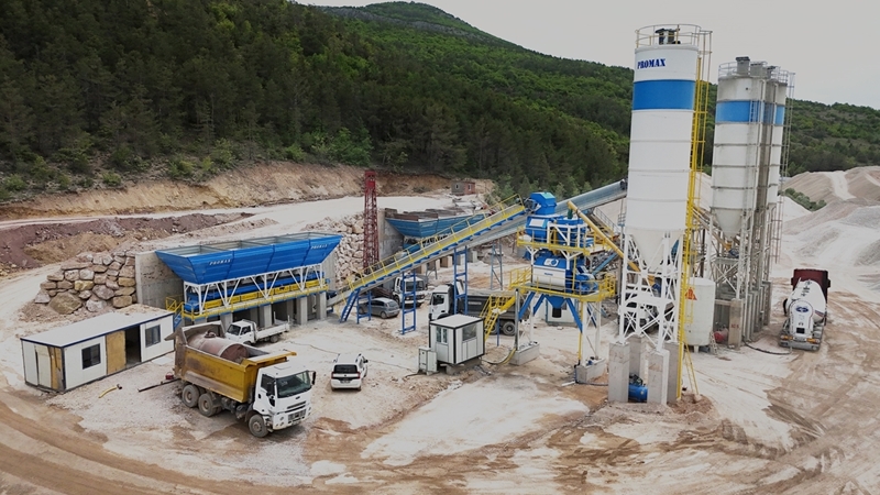 Stație de Betoane Staționară 130m³/h