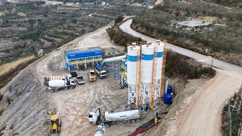 Impianto di Betonaggio Stazionario 200m³/h