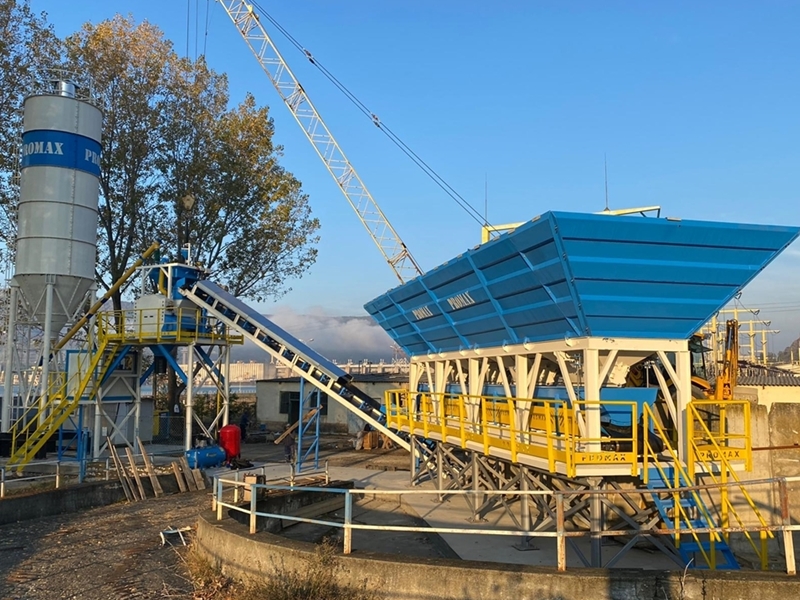 Stație de Betoane Compactă 60m³/h