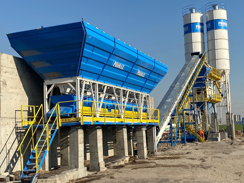 130m³/h Sabit Beton Santrali