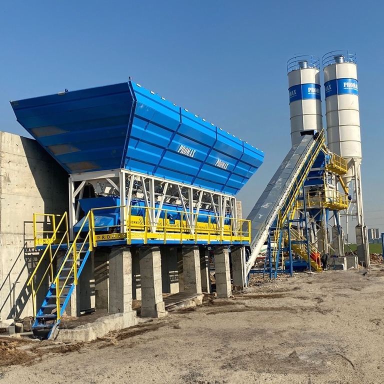 130m³/h Sabit Beton Santrali