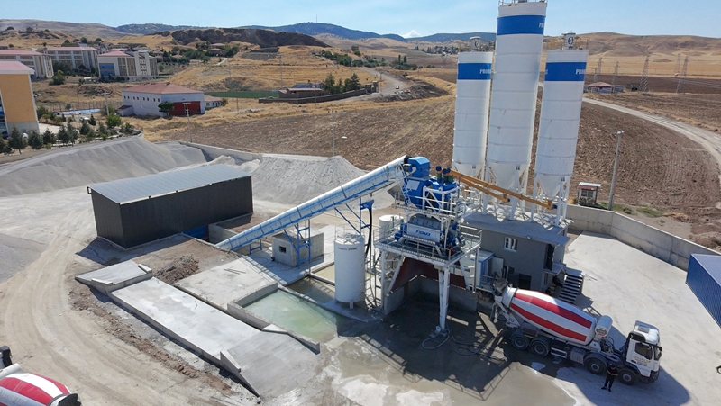 160-200m³/h Sabit Beton Santrali