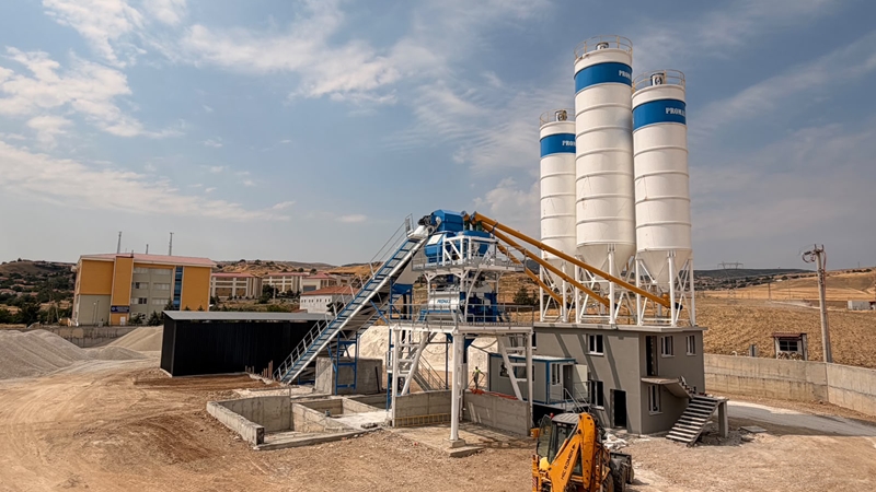 160-200m³/h Sabit Beton Santrali