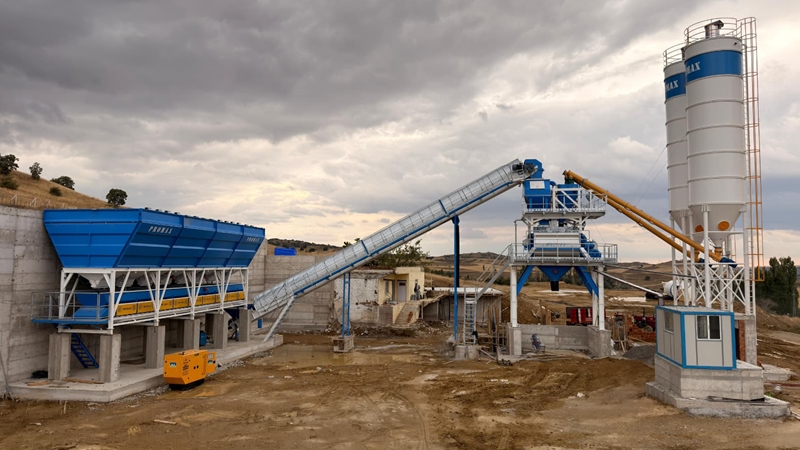 160-200m³/h Sabit Beton Santrali