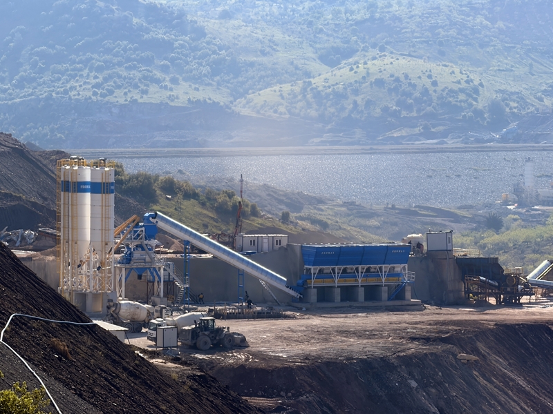160-200m³/h Sabit Beton Santrali