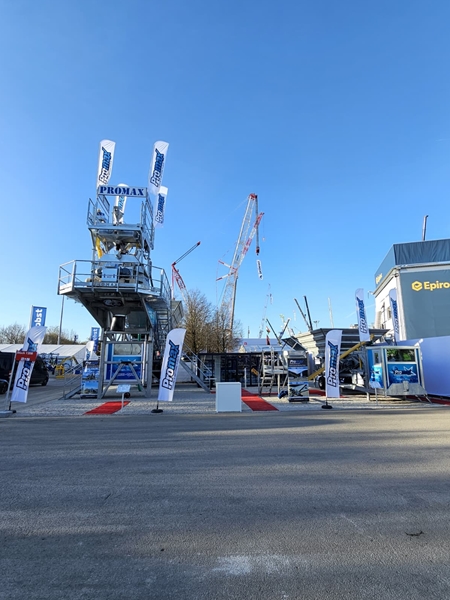 Промакс Бетонные Заводы встретились с участниками выставки Bauma 2025.