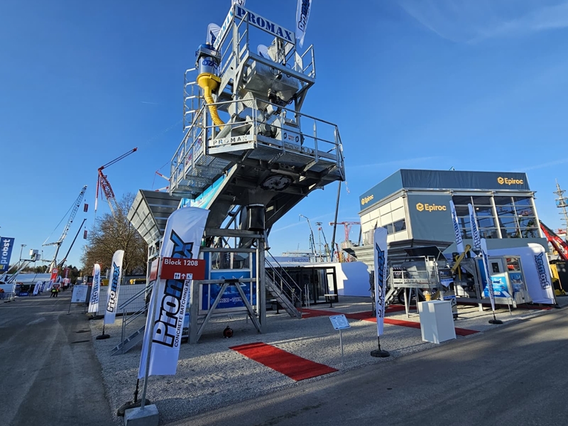 Промакс Бетонные Заводы встретились с участниками выставки Bauma 2025.