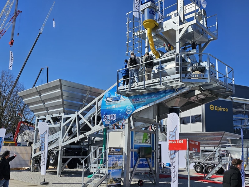 Promax Impianti di Betonaggio ha Incontrato i Visitatori della Fiera Bauma 2025