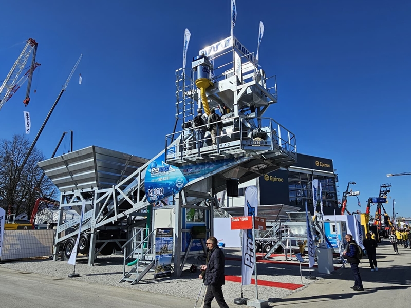 Promax Beton Santralleri, Bauma 2025 Fuarı Katılımcılarıyla Buluştu