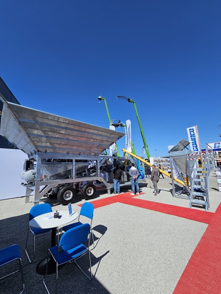 Promax Betonmaschinen traf auf die Teilnehmer der Bauma 2025