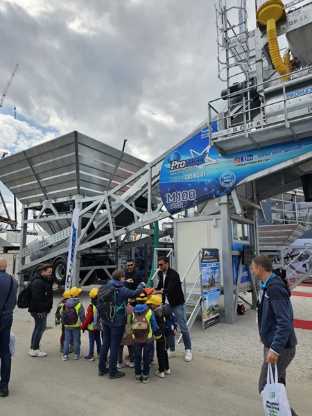 Promax Betonmaschinen traf auf die Teilnehmer der Bauma 2025