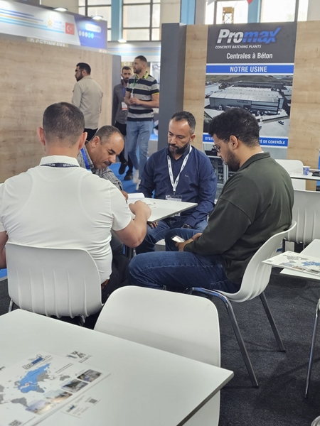 Promax Plantas de Hormigón se presentó en la Feria Batimatec