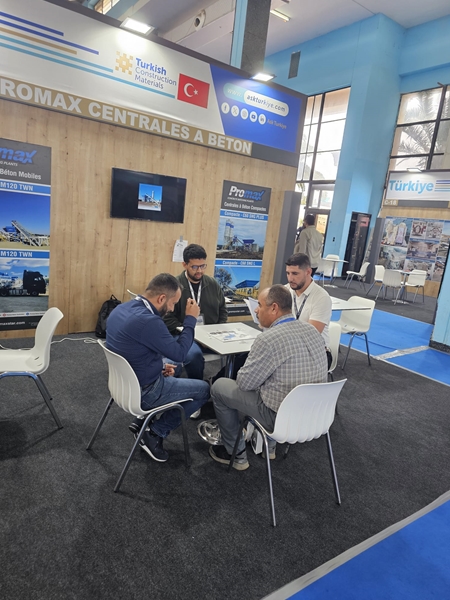 Batımatec Fuarı’nda Promax Beton Santralleri Tanıtıldı