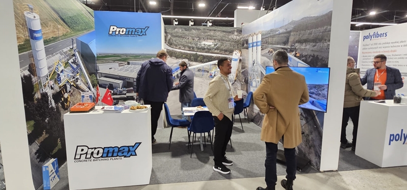 Promax Beton Santralleri, Polonya Concrete Expo Fuarında Yerini Aldı